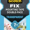 Scotch-Fix Transparent dubbelhäftande tejp, 7 kg