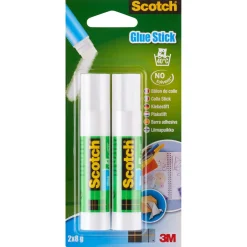 Scotch limstift permanent, papper och tyg, 8 g