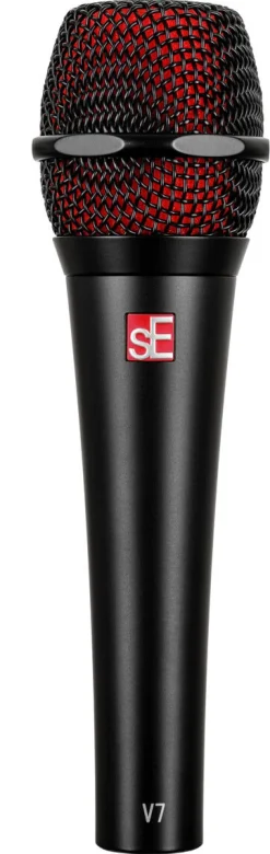 SE Electronics V7 Black sångmikrofon, svart