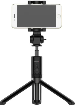 Selfiepinne med tripod och fjärrutlösare