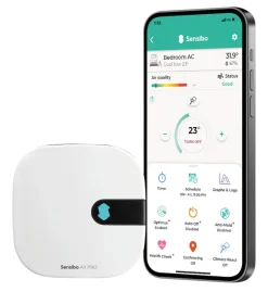 Sensibo Air Pro smart styrning för AC och värmepump