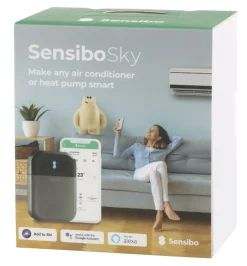 Sensibo Sky fjärrkontroll för AC, värmepump, svart