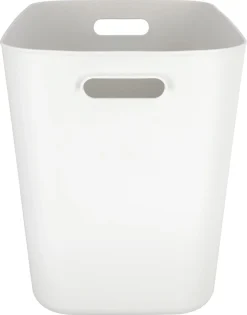 Serenity förvaringslåda i plast utan lock, vit
