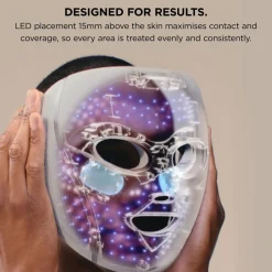 Shark CryoGlow LED-mask med kylande ögonbehandling