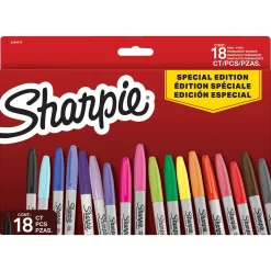 Sharpie märkpennor finspetsig specialutgåva 18-pack