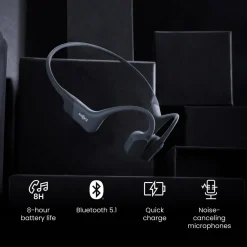 Shokz OpenRun Mini USB-C, open-ear, bone conduction hörlurar