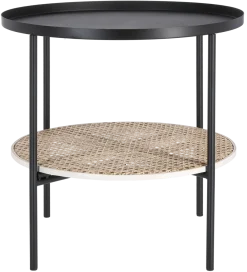 Sidobord rotting metall, 45 cm