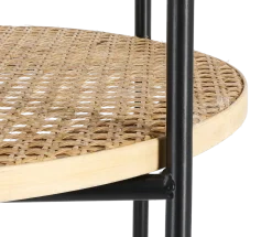 Sidobord rotting metall, 45 cm