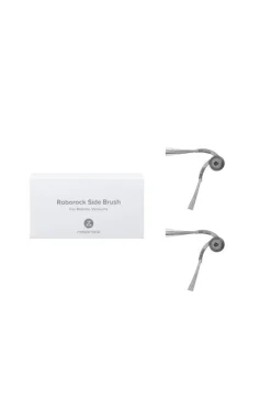 Sidoborstar till Roborock robotdammsugare, 2-armad, 2-pack
