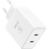 SiGN 2 x USB-C PD snabbladdare 40 W