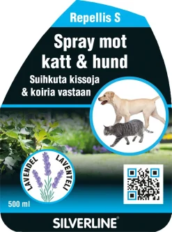 Silverline Repellis S avskräckning katt & hund spray