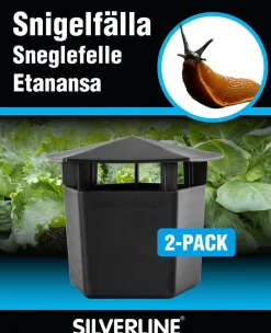 Silverline snigelfälla för öl eller jäst, 2-pack