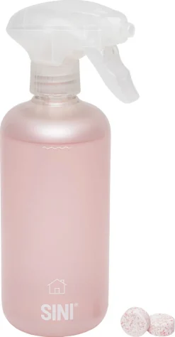 Sini allrengöring sprayflaska och 2 tabs, startset