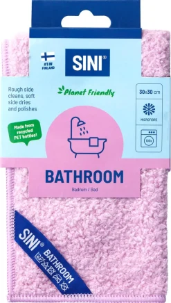 Sini mikrofiberduk för badrum 30 x 30 cm, 1-pack