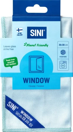 Sini mikrofiberduk för fönster 30 x 30 cm, 1-pack