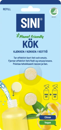 Sini refill för kök, 2-pack