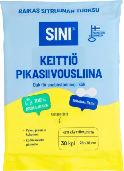 Sini Kök städservetter, 30-pack