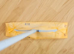 Sini stor dammtrasa golv, trä och läder, 25-pack
