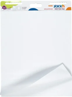 Självhäftande blädderblock, 72 x 62 cm