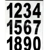 Självhäftande siffror