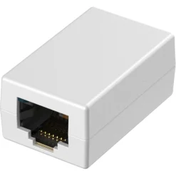 Skarvdon RJ45 hona-hona guldpläterad