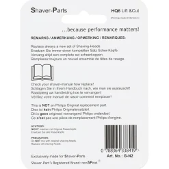 Skärhuvud HQ6 Lift&Cut till Philips rakapparat, 3-pack