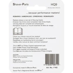 Skärhuvud HQ9 till Philips rakapparat, 3-pack