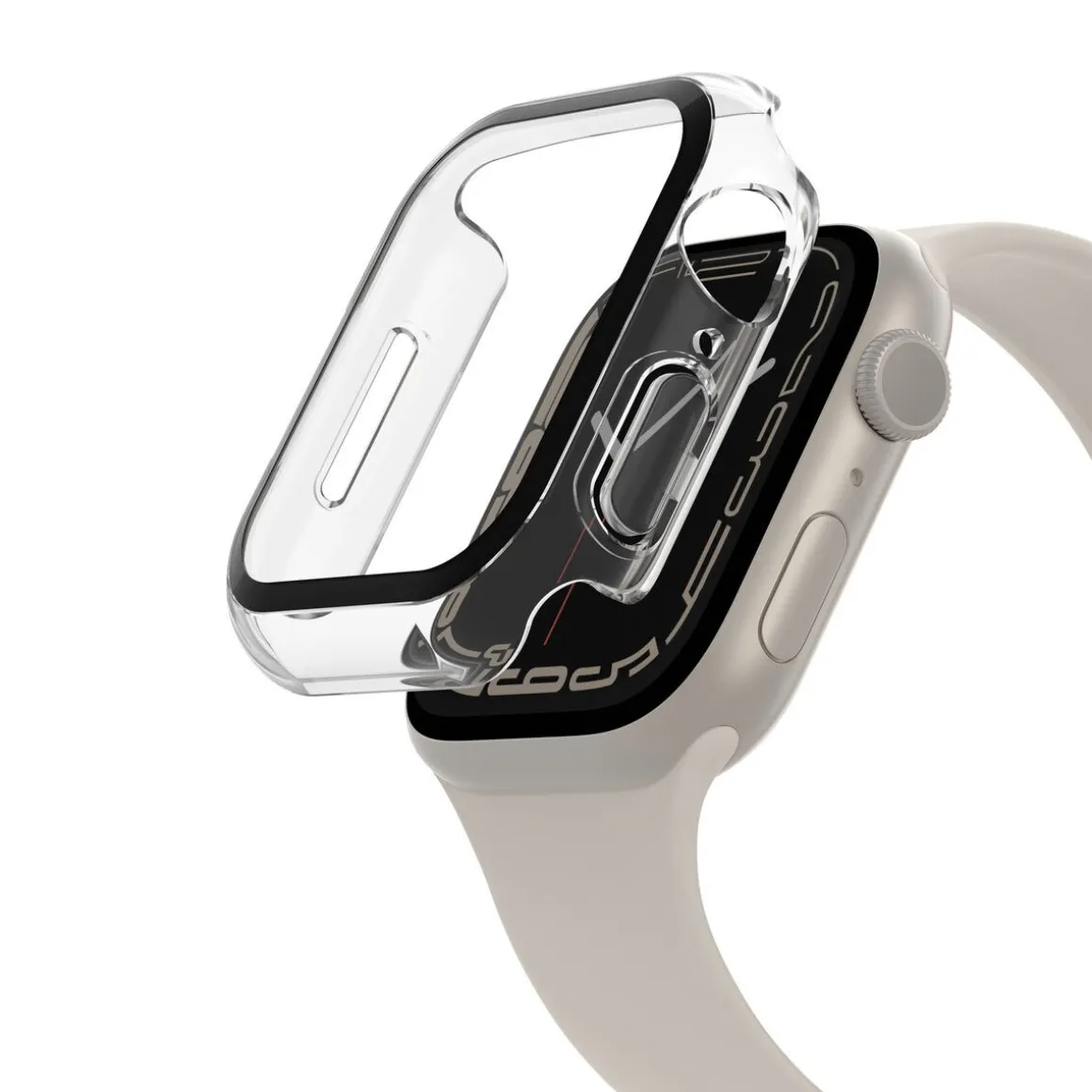 Skärmskydd för Apple Watch SE1/2/3 / 40 / 41, Belkin ScreenForce