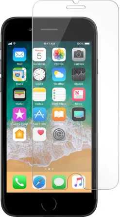 Skärmskydd för iPhone 8 Plus, Tempered Glass