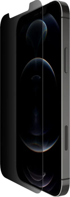Skärmskydd iPhone 12 Pro Max, Belkin Tempered Glass Privacy Anti-Microbial