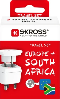 Skross Combo World to South Africa Europe reseadapter