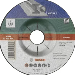 Slipskiva för metall 115 mm, Bosch