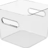SmartStore Compact Square förvaringslåda plast, genomskinlig