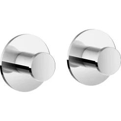 Smedbo DOT självhäftande krok badrum, 2-pack