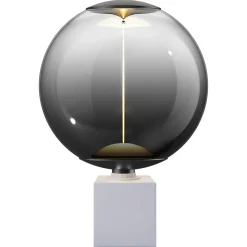Smokey LED-globlampa E27 magnetiskt filament, 28 cm