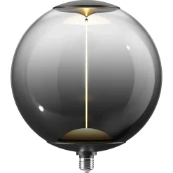 Smokey LED-globlampa E27 magnetiskt filament, 28 cm