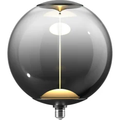 Smokey LED-globlampa E27 12 W dimbar magnetiskt filament, 28 cm