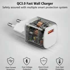 Snabbladdare USB-A, 18 W