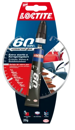 Snabblim Loctite Universal Glue 60 sec