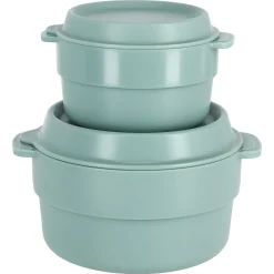 Snacksburkar i plast 2-pack