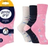 SockShop Gentle Grip damstrumpor, 37-42, 3-pack