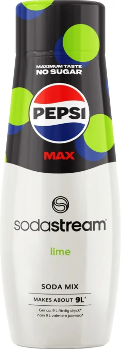 SodaStream Pepsi Max Lime, smakkoncentrat 440 ml
