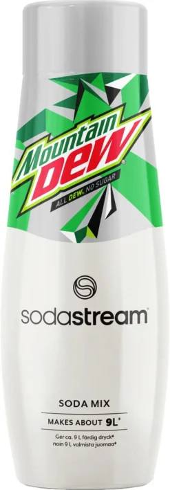 SodaStream Pepsi Mountain Dew Diet, smakkoncentrat 440 ml