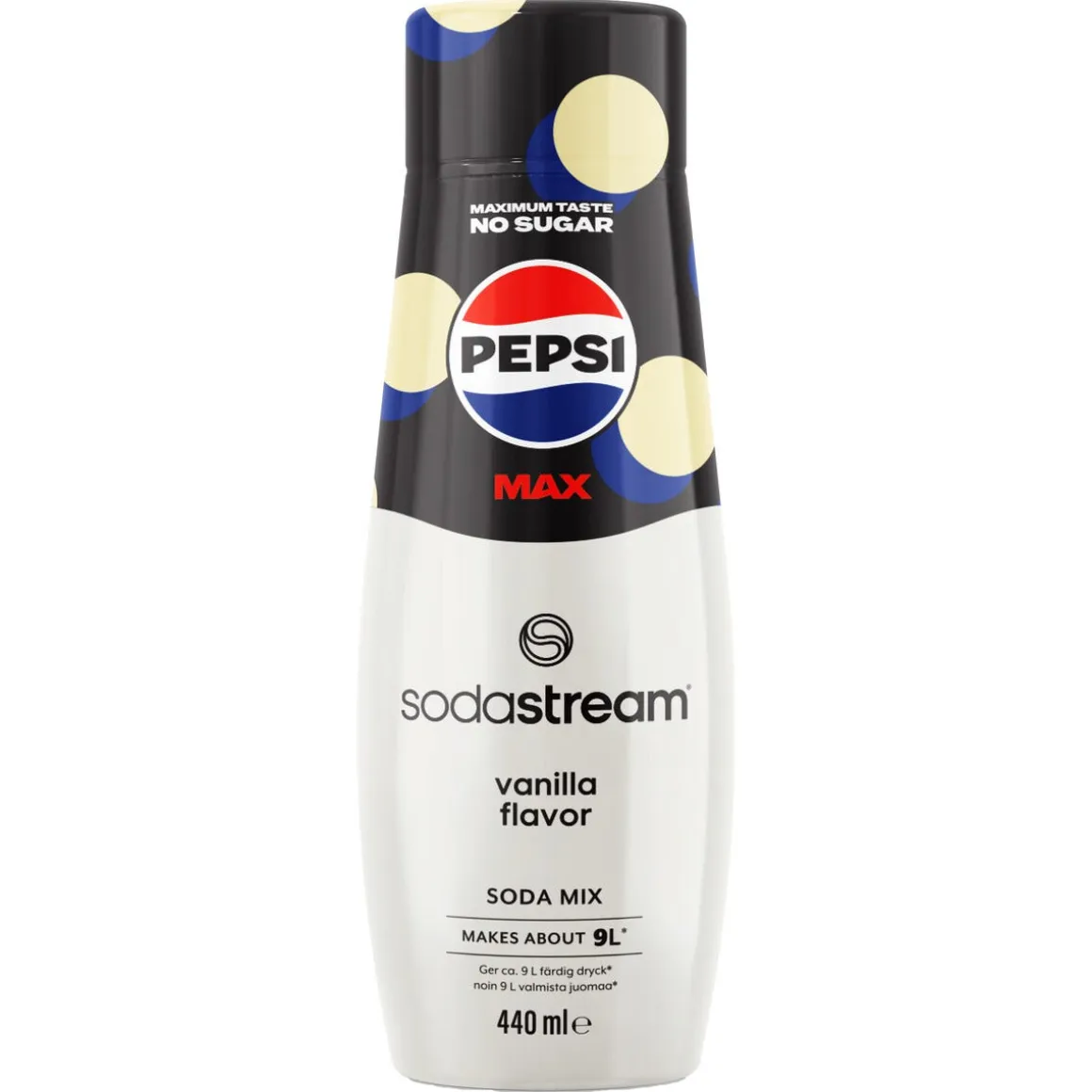 Sodastream Pepsi Max Vanilla, 440ml