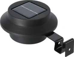 Solcellsbelysning för hängrännor svart, 1-pack