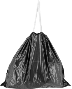 Soppåsar med knytband 25 l, 15-pack