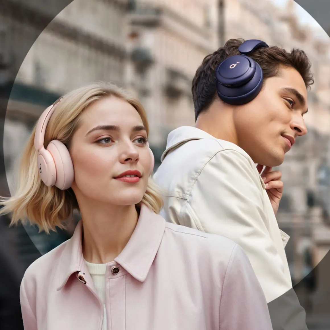 Soundcore Life Q30 trådlösa hörlurar over ear brusreducering