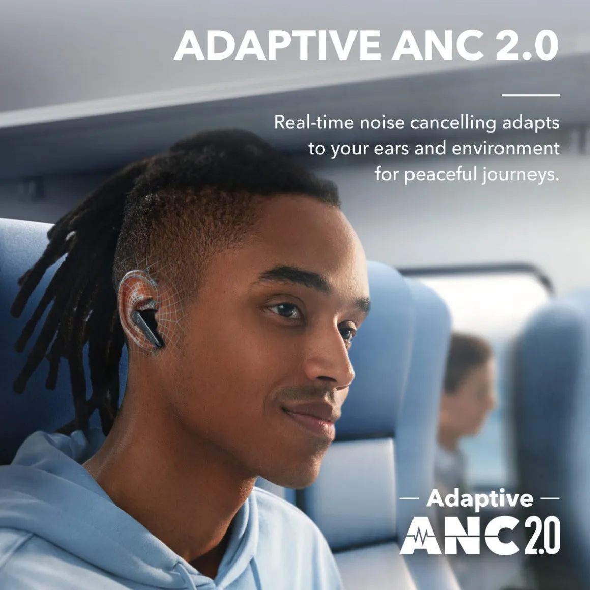 Soundcore Liberty 4 NC in ear-hörlurar med adaptiv ANC