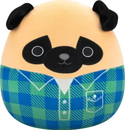 Squishmallow gosedjur Prince Pug, 30 cm