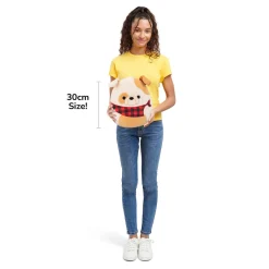 Squishmallows Brock Bulldog gosedjur, 30 cm